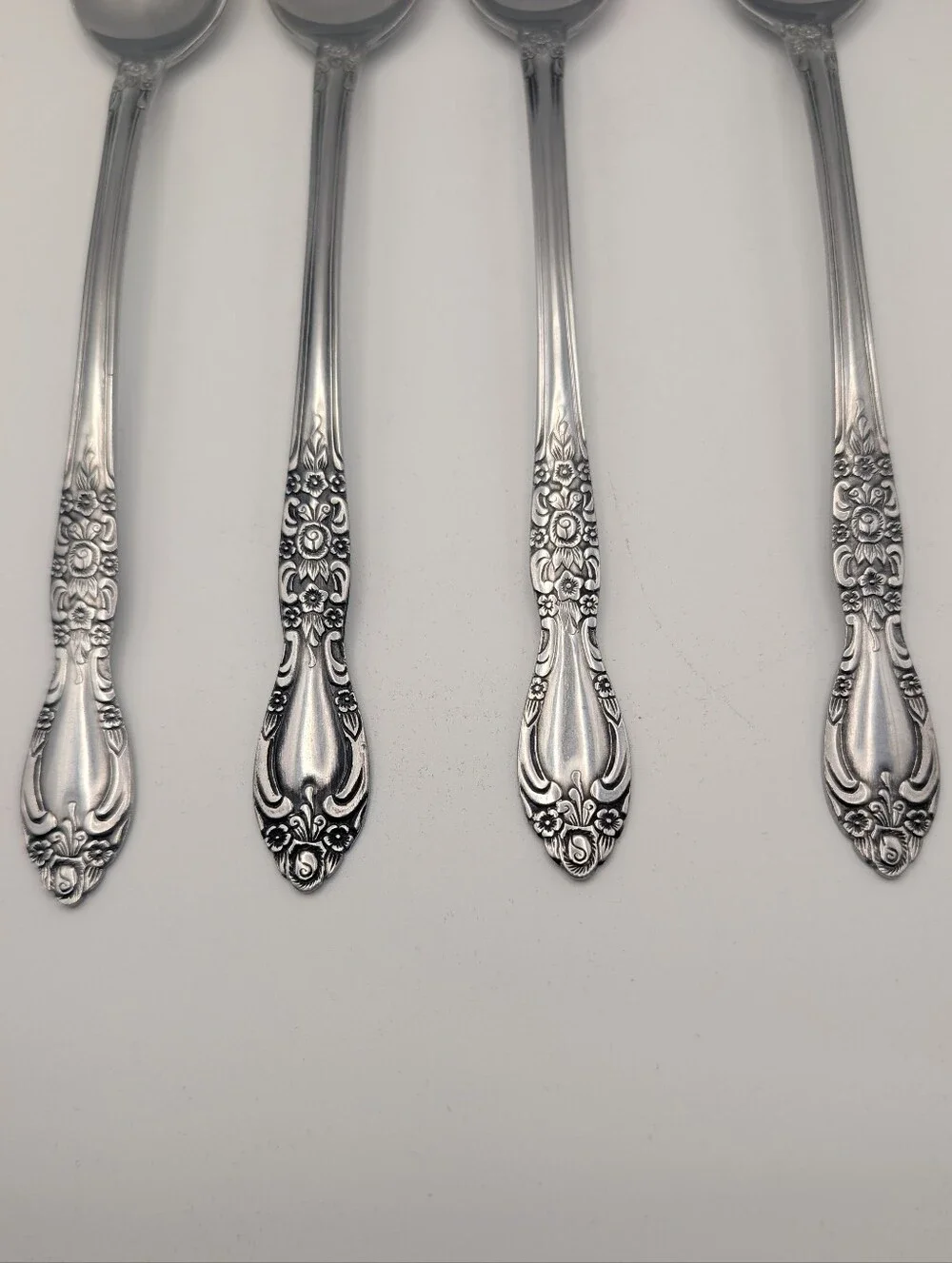 Vtg Oneida Northland Stainless Carolina Iced Tea Spoons 7.5